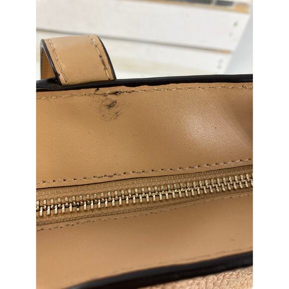 MICHAEL KORS, LIGHT TAN PEBBLED LEATHER WOMENS SHOULDER BAG - Picture 9 of 15